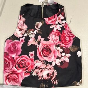 Kids Aqua floral top